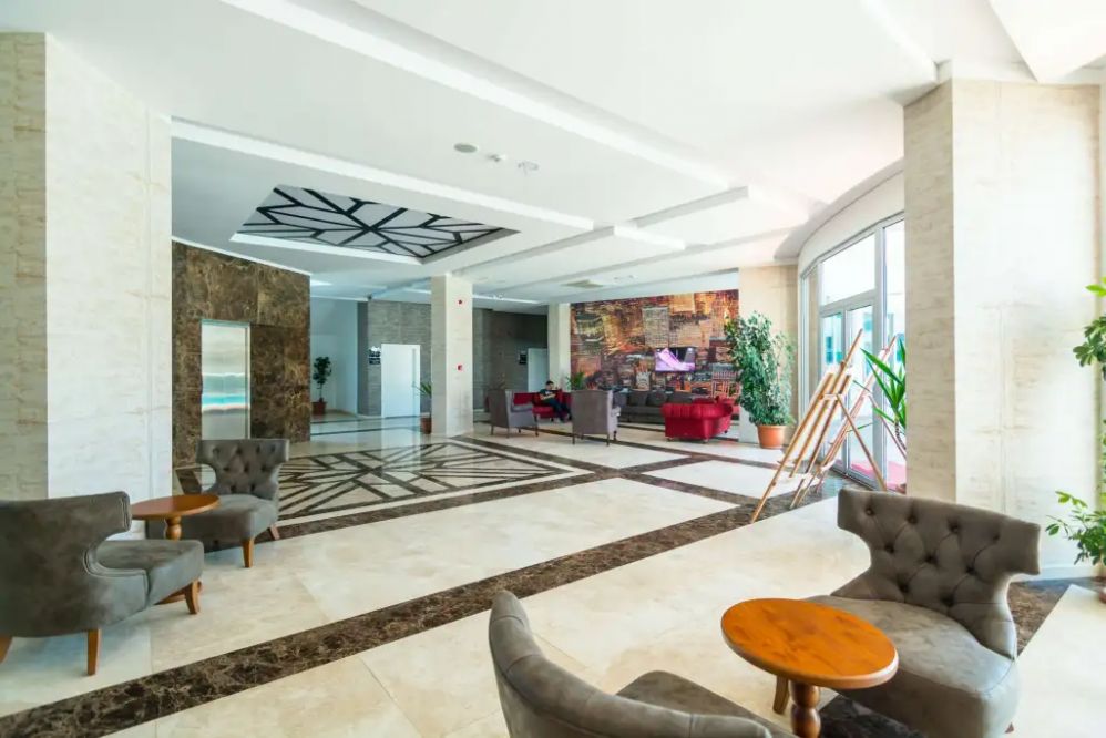 Роскошный дуплекс 3+1 с отдельной кухней в Lumos Residence, Махмутлар Аланья