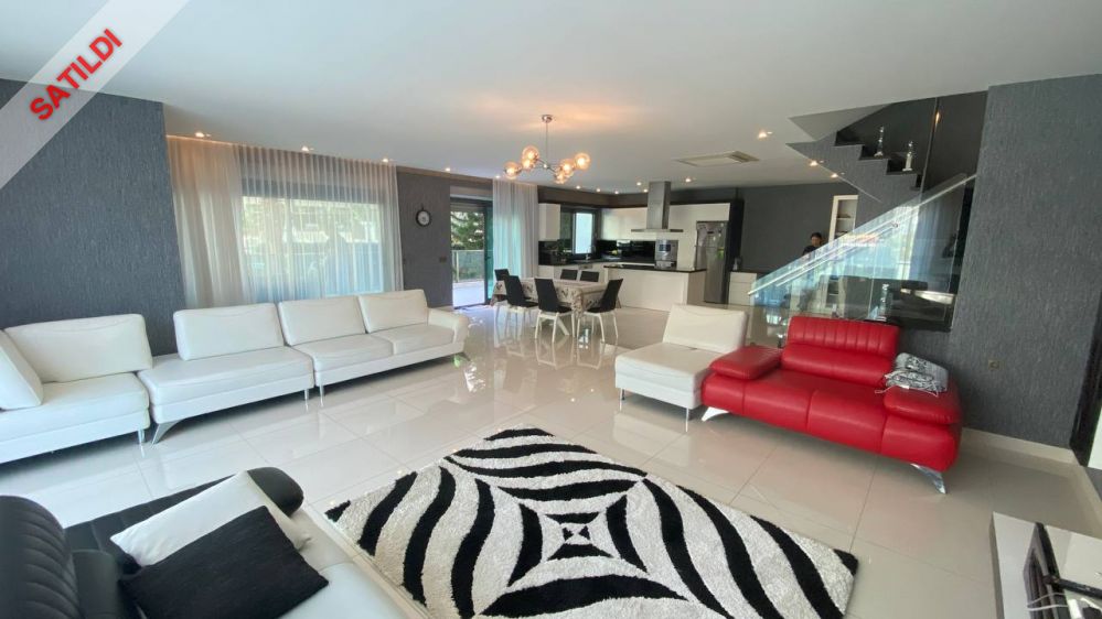 Alanya Kargicak Konak Resort 3+1 Duplex Luxury Fully Furnished Apartment