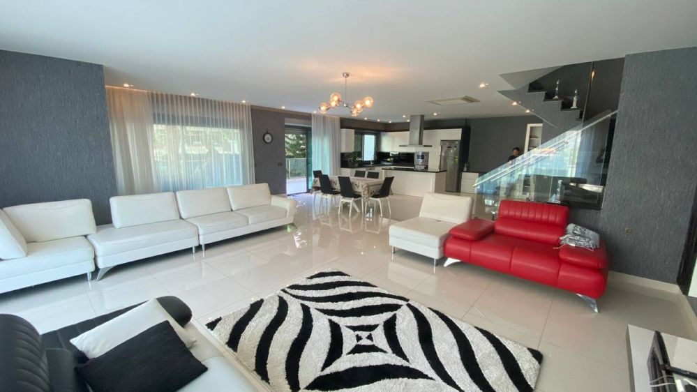 Alanya Kargicak Konak Resort 3+ 1 Duplex Fully Furnished Luxury Apartment