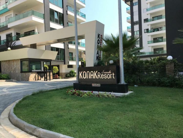 Алания Каргыджак Konak Resort 3+1 Двухуровневая полностью меблированная роскошная квартира