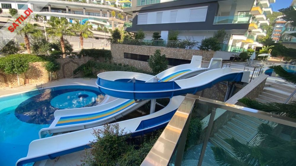 Alanya Kargicak Konak Resort 3+1 Duplex Luxury Fully Furnished Apartment