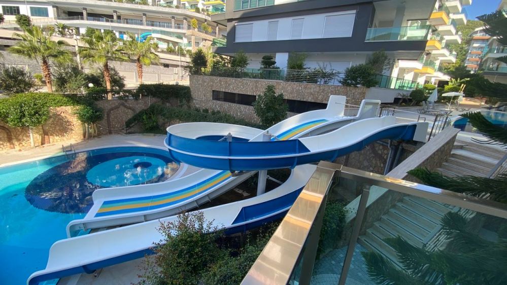 Alanya Kargicak Konak Resort 3+ 1 Duplex Fully Furnished Luxury Apartment