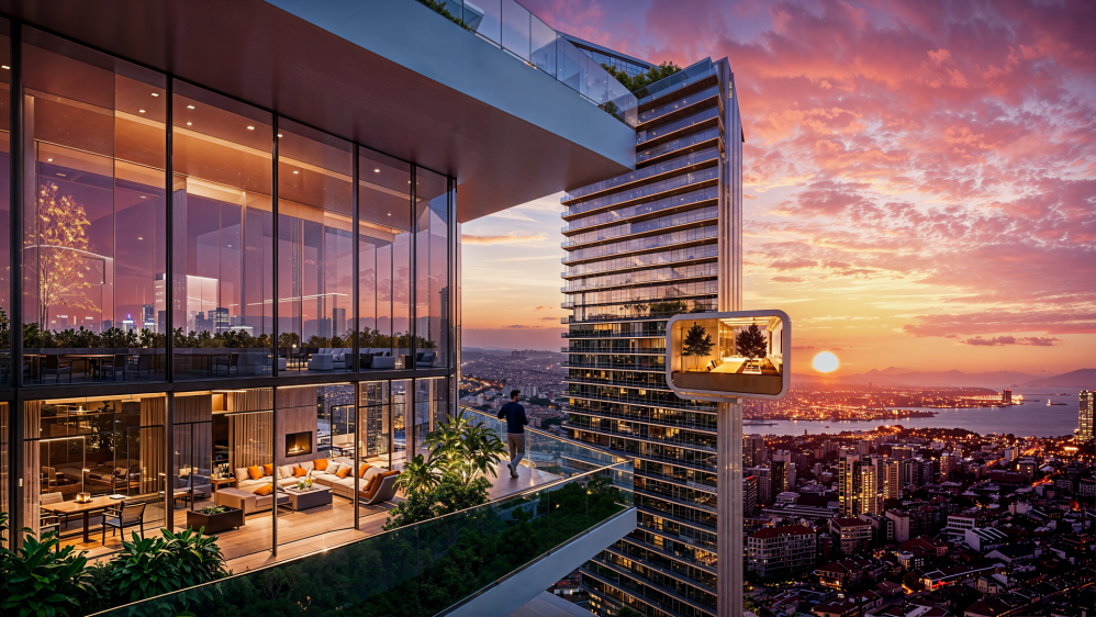 Istanbul Sisli Ultra Luxury Residential Project in a Magnificent Location