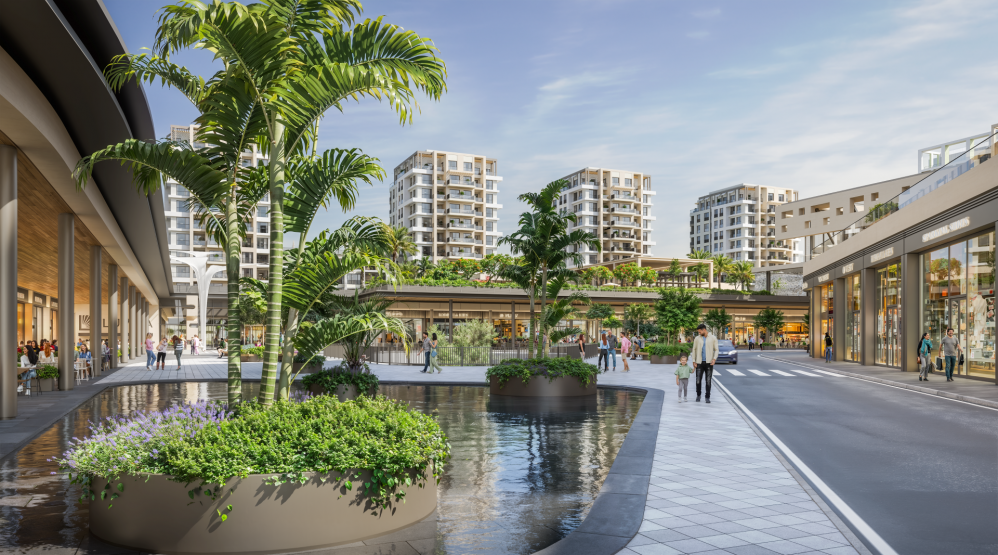 Landscaped outdoor areas combined with contemporary architectural details.Luxury High-Ceiling Apartments in Antalya