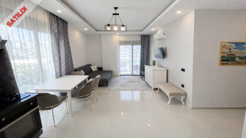 Furnished Luxury 1+1 Apartment for Sale in Mahmutlar, Alanya – Ideal for Investment