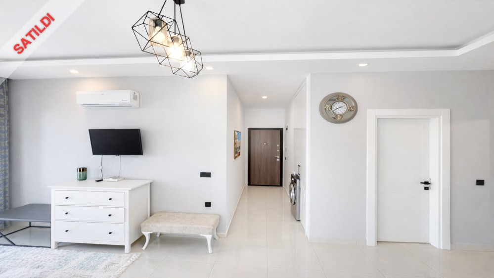 Furnished Luxury 1+1 Apartment for Sale in Mahmutlar, Alanya – Ideal for Investment