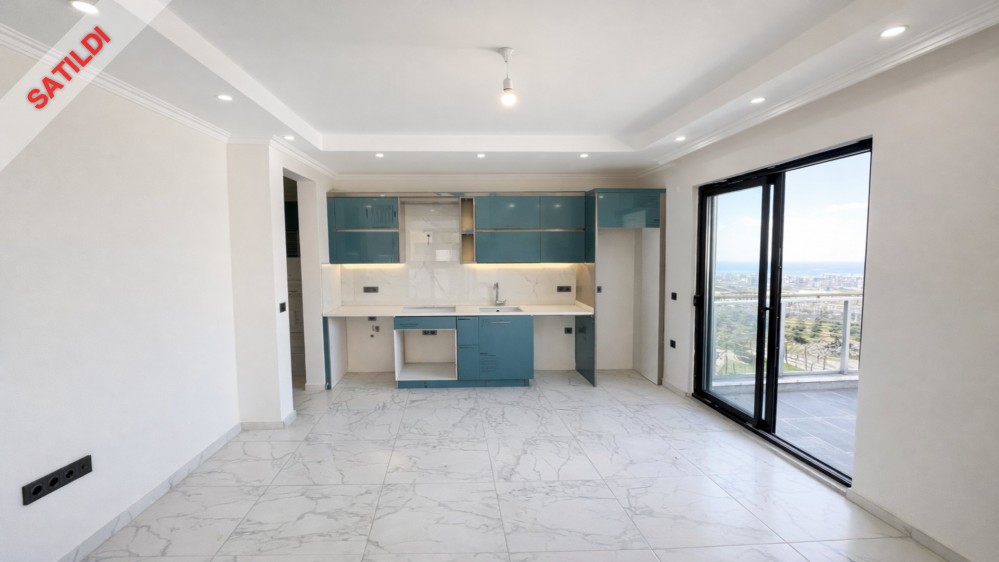 Sea View 2+1 Apartment for Sale in Alanya Mahmutlar | Exodus Resort Comfort City