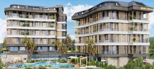 Alanya’da Modern Site İçinde Satılık Daireler – Yatırım ve Konfor Bir Arada