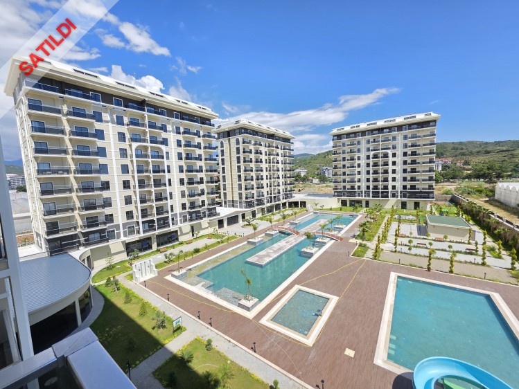 Exodus Riverside Alanya 1+1 Satılık Daire – Yüksek Getirili Yatırım ve Modern Yaşam