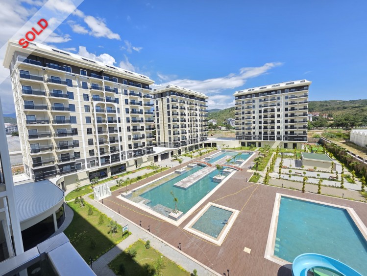 Exodus Riverside Alanya 1+1 Apartment for Sale – High-Yield Investment and Modern Living