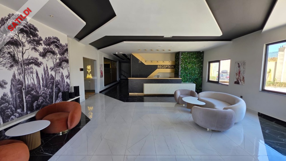 دوبلکس ۲+۱ مبله برای فروش در آلانیا پایالار | زندگی با استخر و امکانات رفاهی در Faralya Residence