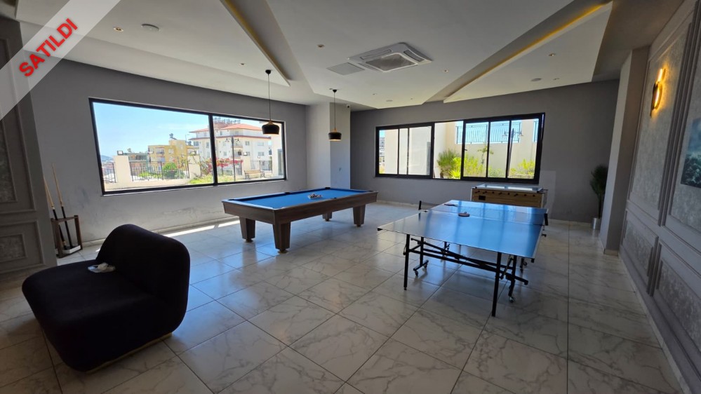 دوبلکس ۲+۱ مبله برای فروش در آلانیا پایالار | زندگی با استخر و امکانات رفاهی در Faralya Residence