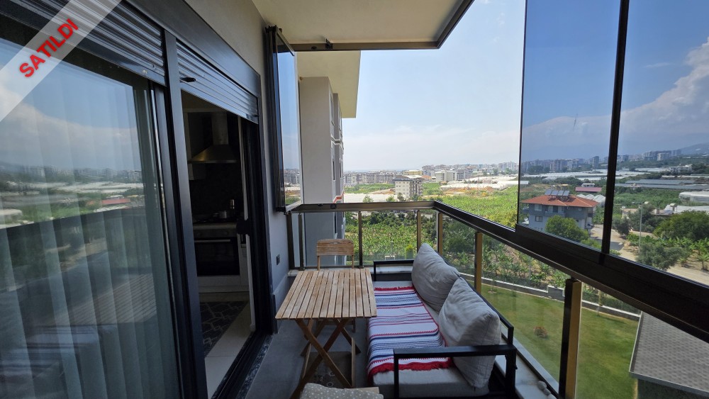 Furnished 1+1 Apartment For Sale In Alanya | 700 Meters To The Sea | Luxury Residence With Swimming Pool