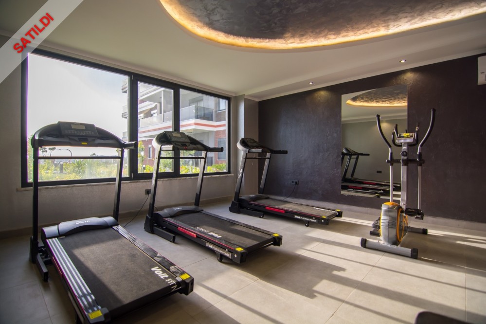 Furnished 1+1 Apartment For Sale In Alanya | 700 Meters To The Sea | Luxury Residence With Swimming Pool