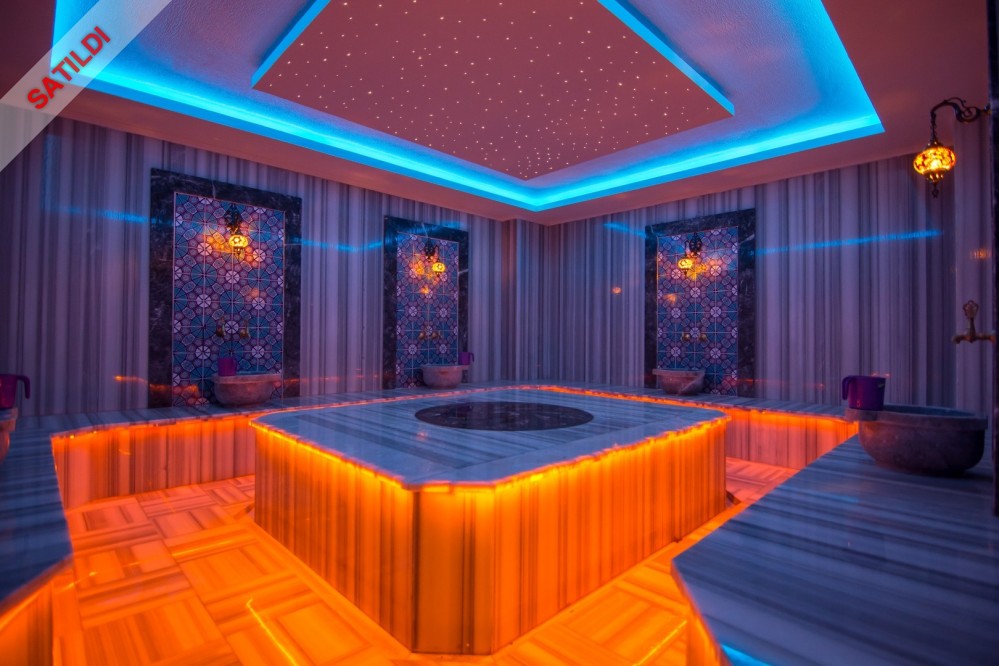Furnished 1+1 Apartment For Sale In Alanya | 700 Meters To The Sea | Luxury Residence With Swimming Pool