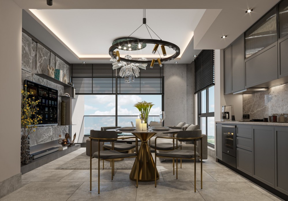 High Investment Potential Apartments for Sale in Alanya Saray Modern Living Space