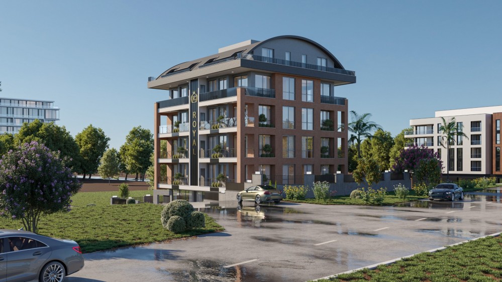 New Residential Project in Bektaş, Alanya | Apartments for Sale Offering Comfortable Living