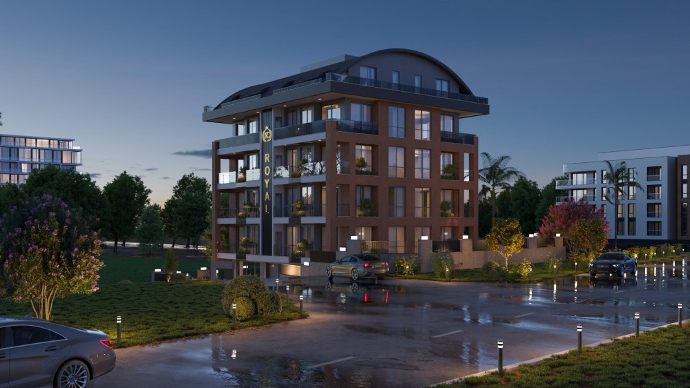 New Residential Project in Bektaş, Alanya | Apartments for Sale Offering Comfortable Living