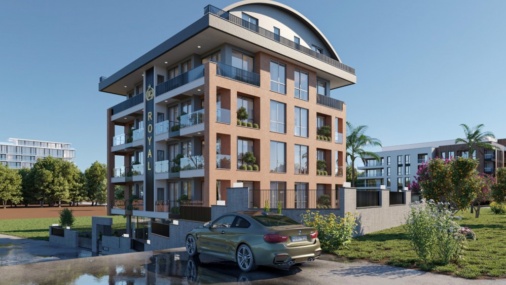 New Residential Project in Bektaş, Alanya | Apartments for Sale Offering Comfortable Living