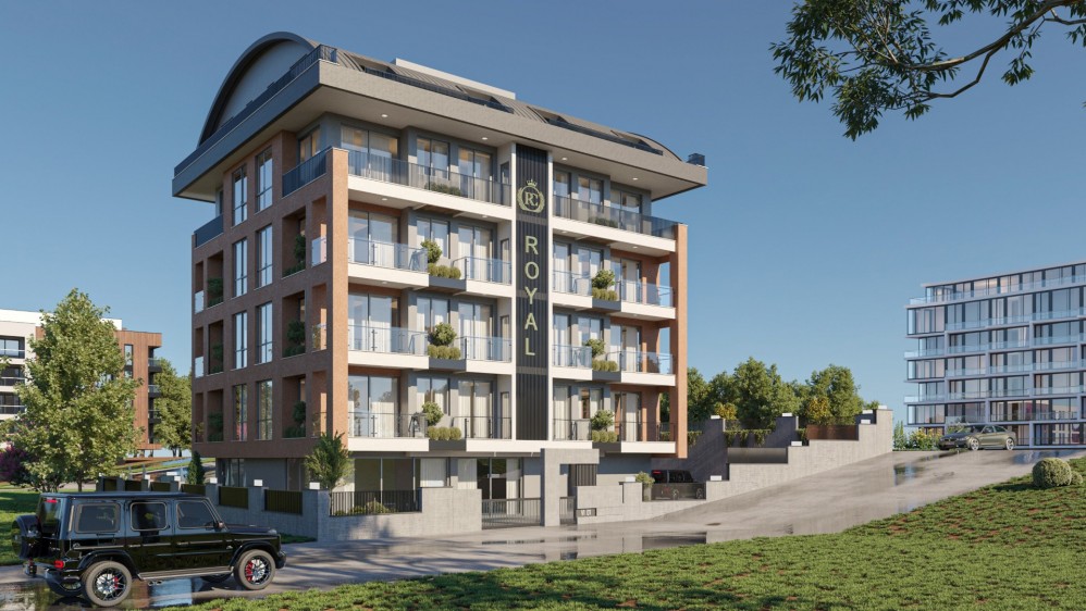 New Residential Project in Bektaş, Alanya | Apartments for Sale Offering Comfortable Living