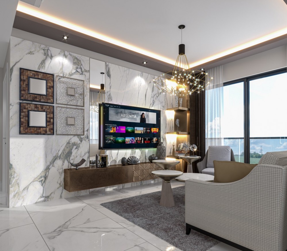 Luxury Apartments for Sale in Alanya City Center, 180 Meters from Cleopatra Beach High Investment Potential