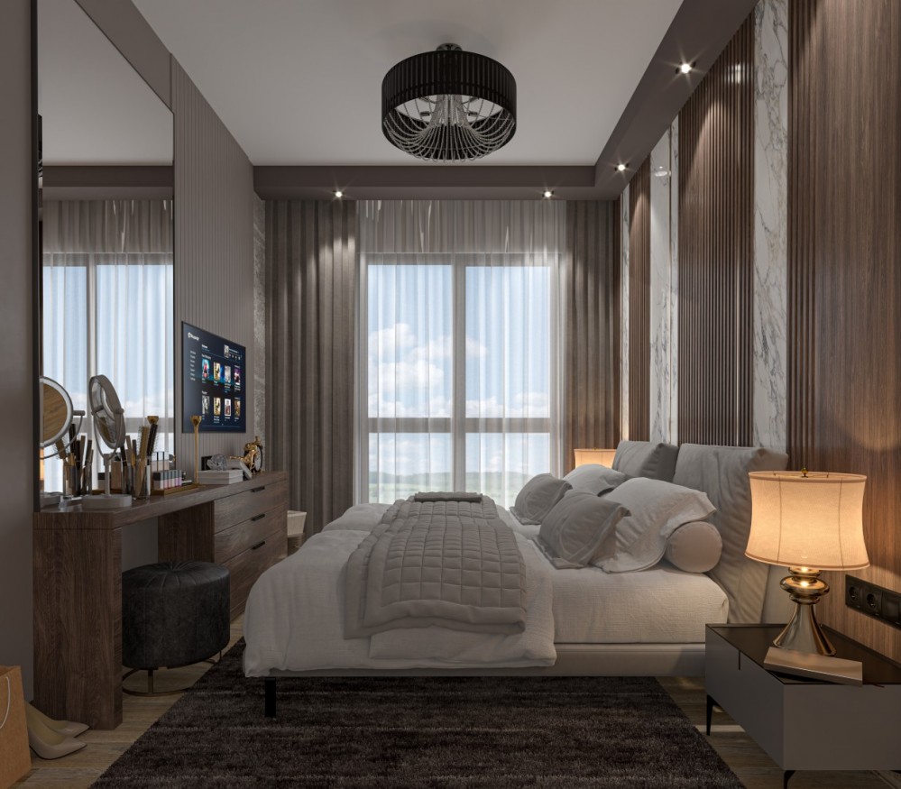 Luxury Apartments for Sale in Alanya City Center, 180 Meters from Cleopatra Beach High Investment Potential