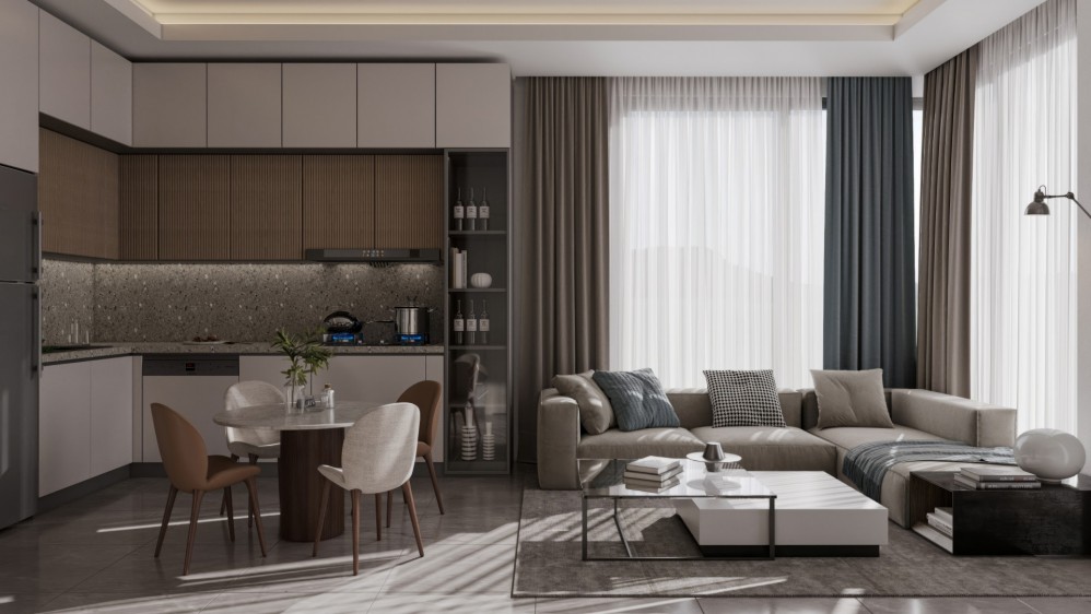 Luxury Apartments for Sale in One of Alanya's Most Prestigious Areas Within Walking Distance of Cleopatra Beach