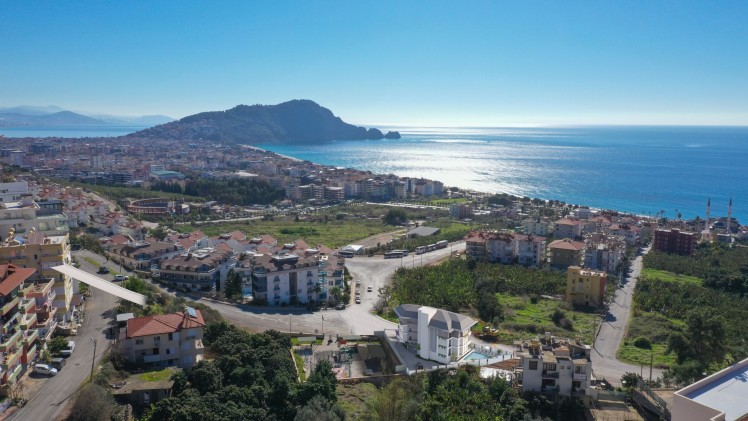 Alanya'nın En Değerli Bölgesinde Satılık Lüks Daireler Kleopatra Plajı'na Yürüme Mesafesinde
