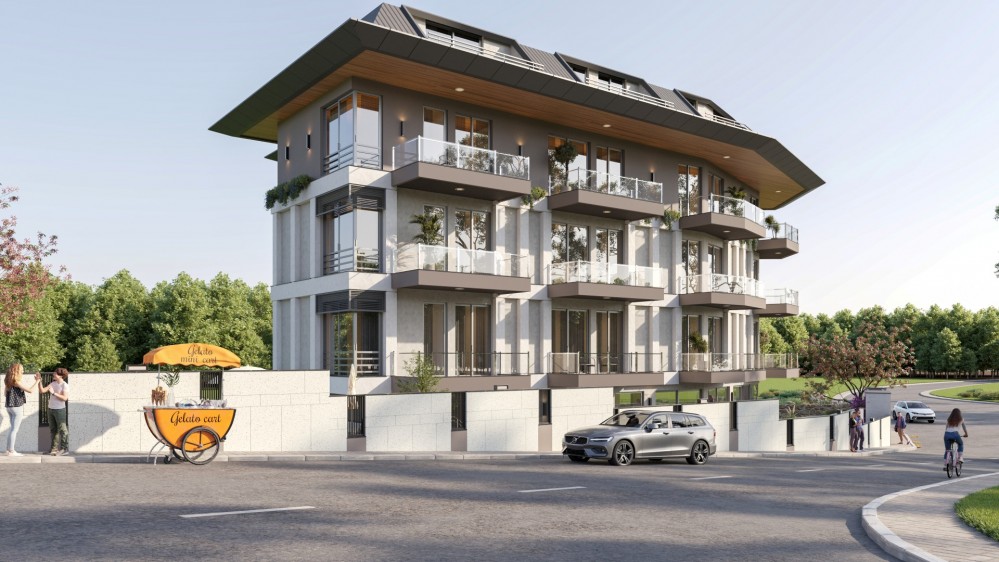 Luxury Apartments for Sale in One of Alanya's Most Prestigious Areas Within Walking Distance of Cleopatra Beach