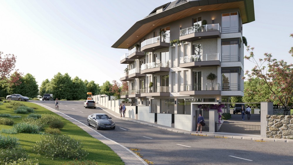 Luxury Apartments for Sale in One of Alanya's Most Prestigious Areas Within Walking Distance of Cleopatra Beach