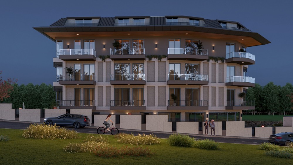 Luxury Apartments for Sale in One of Alanya's Most Prestigious Areas Within Walking Distance of Cleopatra Beach