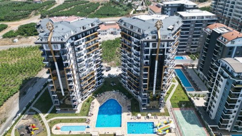 Квартира 1+1 на продажу в Махмутларе | Меблированная | Tekinoğlu Residence, Аланья