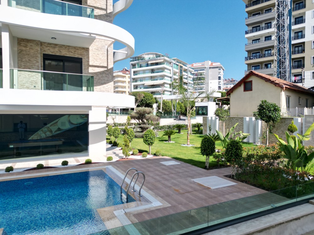 Взнос 50% — ключи сразу | 2+1 с видом на море, Авсаллар, Алания