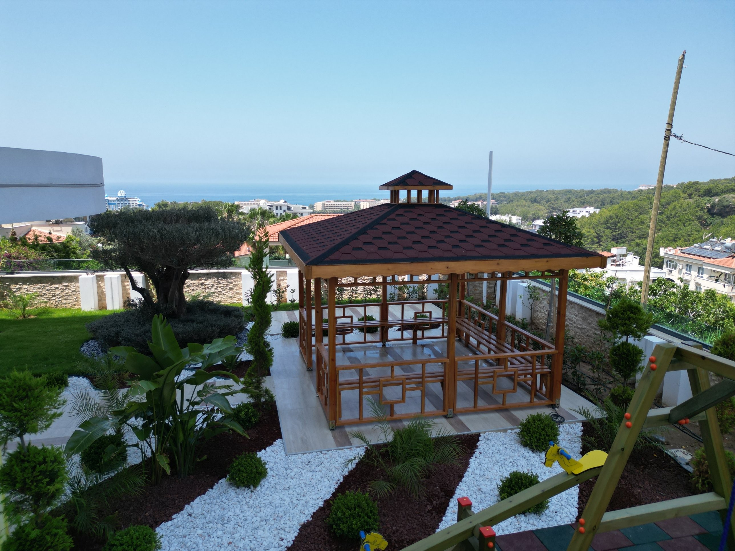 Apartment for sale in Avsallar – Gazebo with sea view