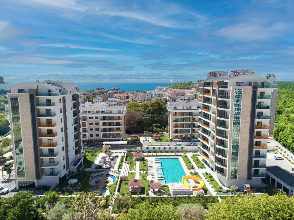 Avsallar satılık daire, site ve deniz manzarası€99,000 1+1, 25% down + 20 months at 0%