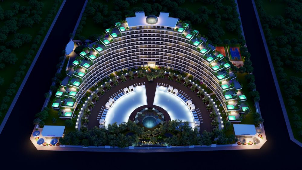 Уникальный инвестиционный проект в районе Алтынташ, Анталия, 37-54 м2