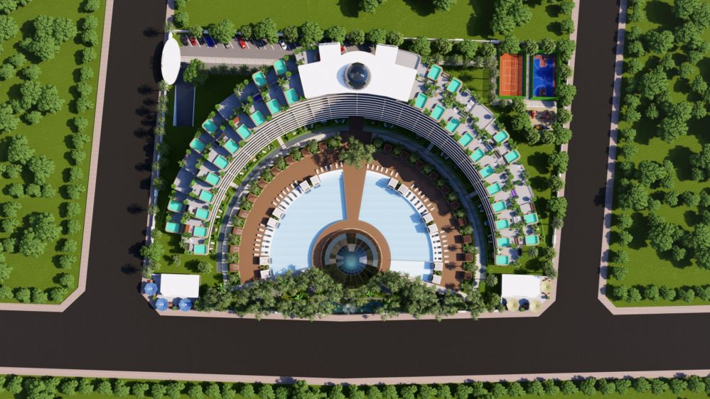 Уникальный инвестиционный проект в районе Алтынташ, Анталия, 37-54 м2