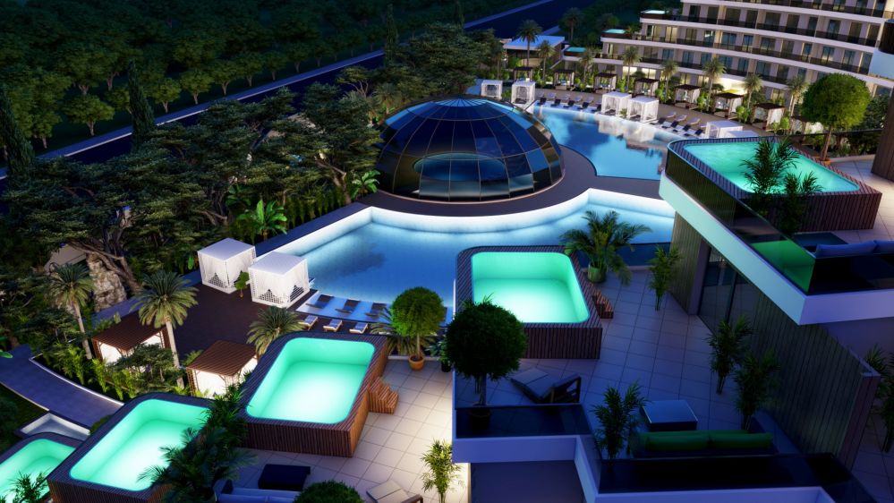 A unique investment project in the area of Altyn Tash, Antalya, 37-54 m2