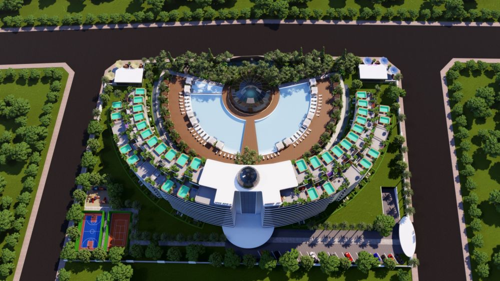 Уникальный инвестиционный проект в районе Алтынташ, Анталия, 37-54 м2