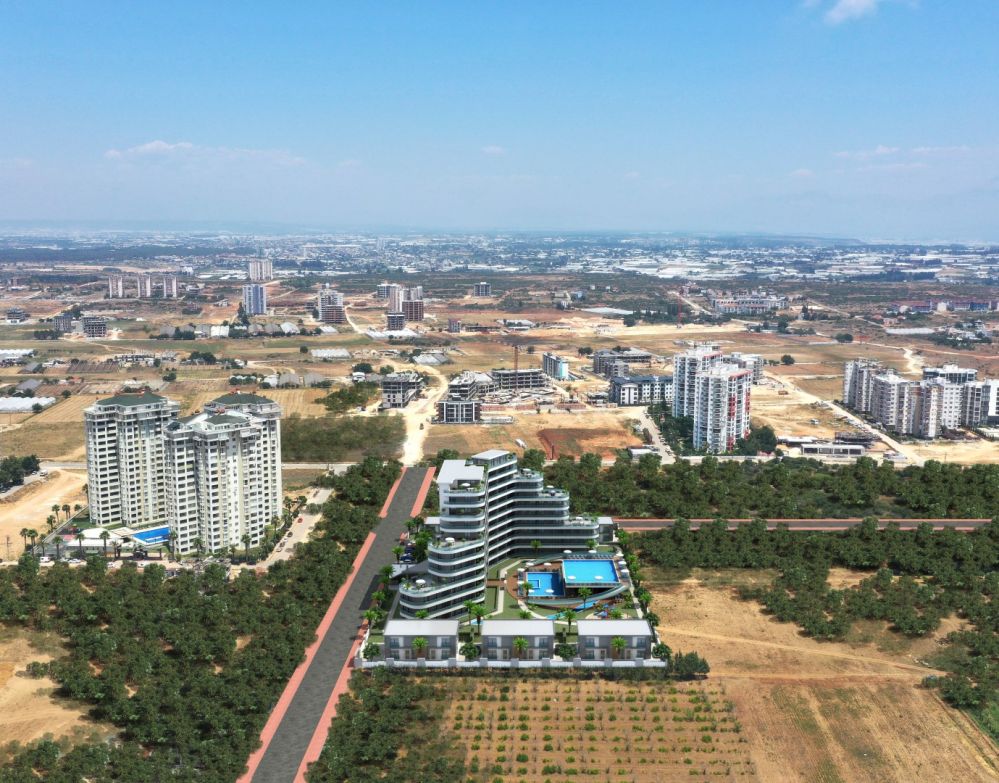 Altintas Antalya real estate project – modern living and investment opportunityСовременные квартиры и виллы в Алтынташе, Анталия — инвестиционный проект с богатой инфраструктурой