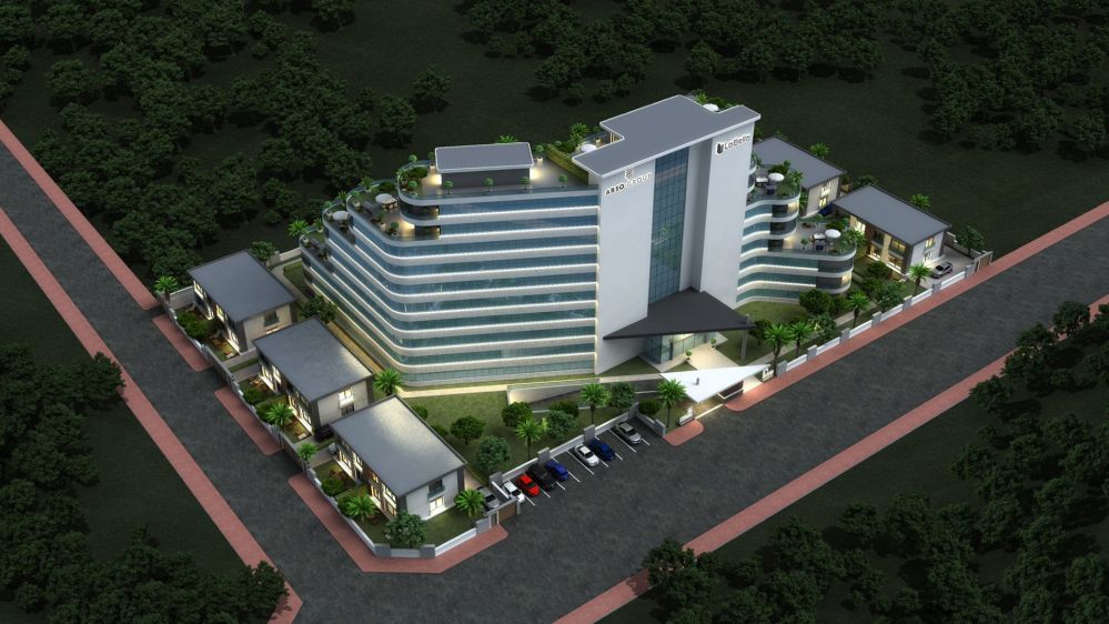 Modern architecture apartments and villa blocks in Altintas Aksu AntalyaModern Living in Altintas, Antalya – Elegant Apartments and Villas with Social Facilities