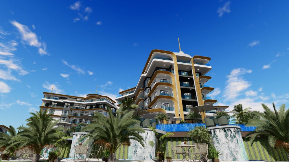 Luxury investment project in the elite area of Alanya Kestel