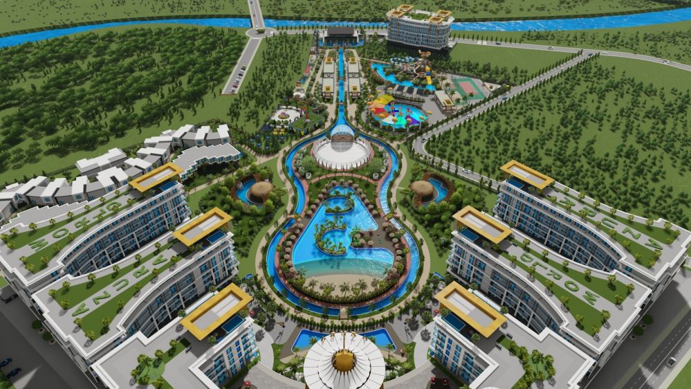 Резиденция в концепции 5-звёздочного уровня, спроектированная для комфорта.Роскошный жилой комплекс у моря в районе Тюрклер, Аланья