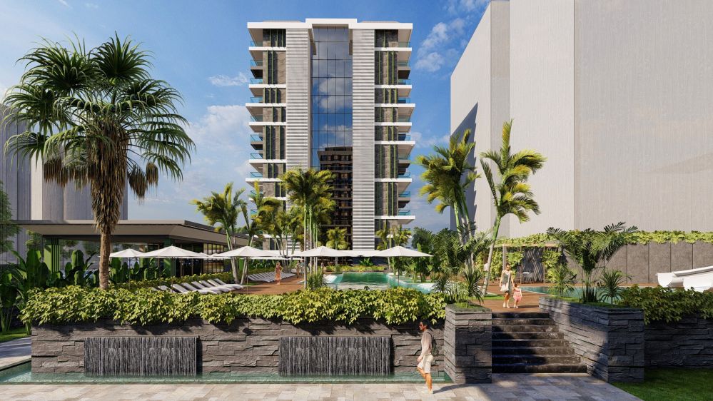 Modern living where nature and the sea meet – Mahmutlar, Alanya.Seafront Luxury Apartments in Mahmutlar – New Investment Project in Alanya