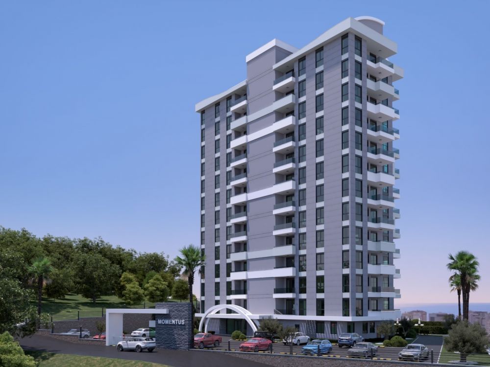 Элегантный 11-этажный жилой дом с современной архитектурой в Махмутларе, идеально подходящий как для проживания, так и для инвестиций.Современный жилой проект в Махмутларе