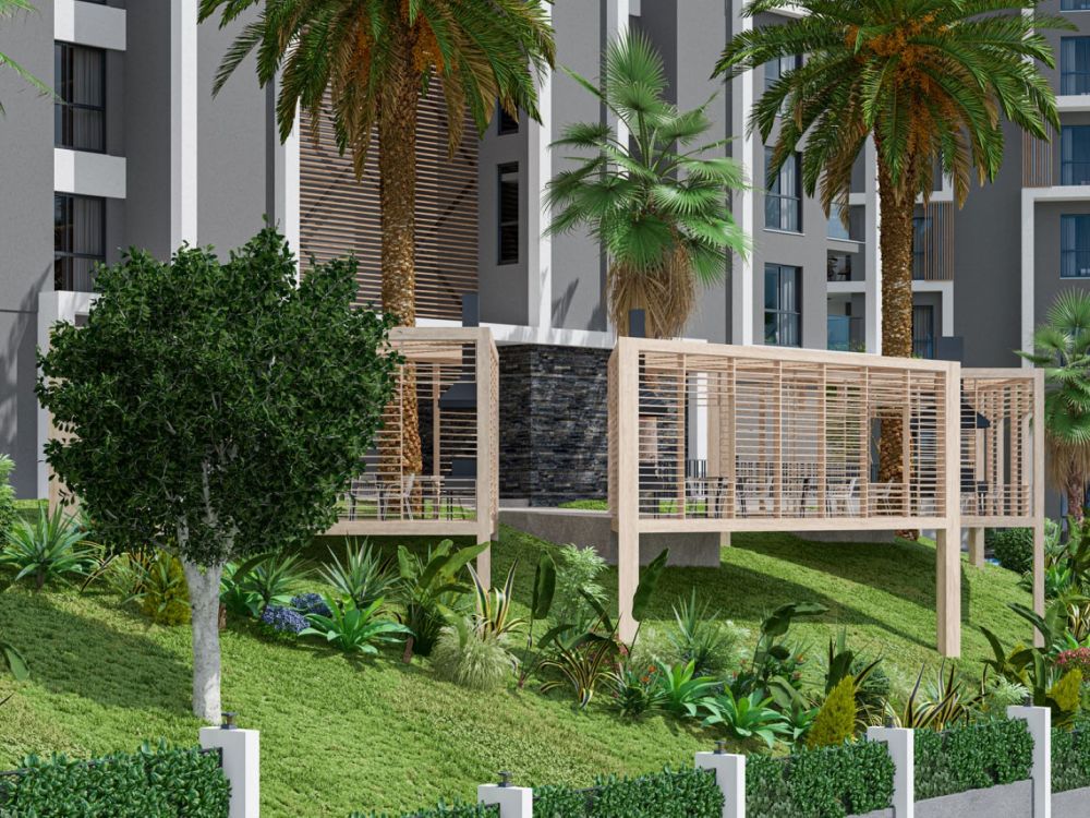 Enjoy calm moments in beautifully landscaped green surroundings.Luxury Apartments in Avsallar – Modern Residence for Smart Investors