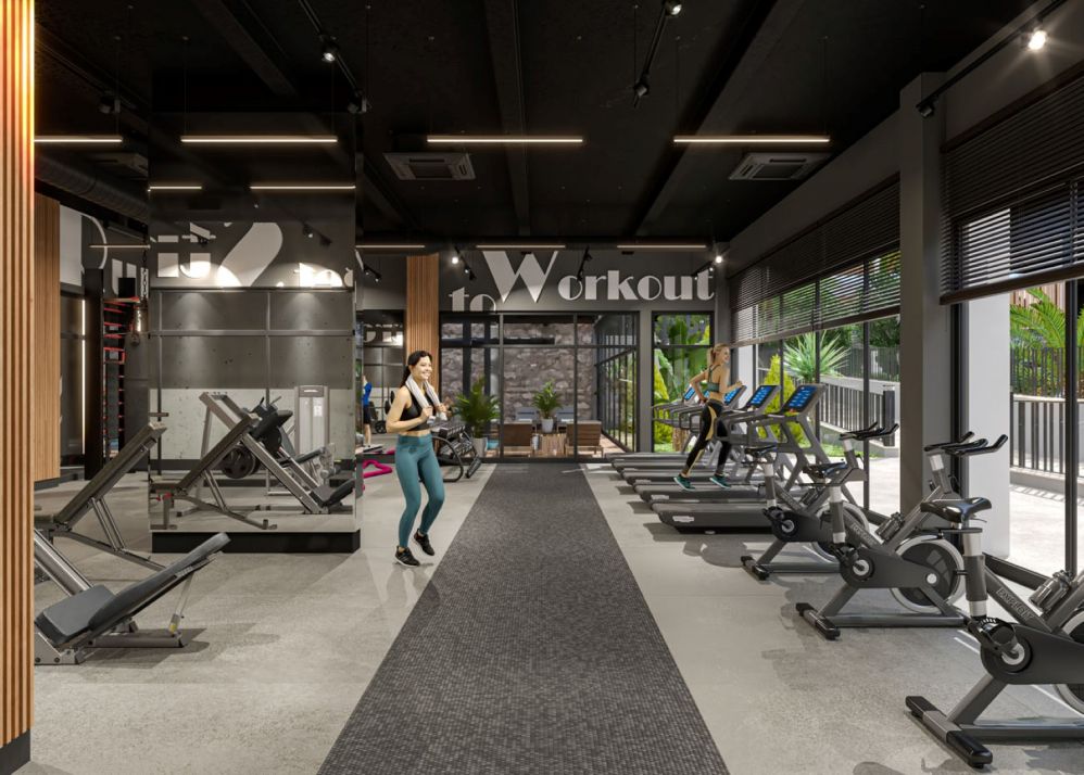 Professional sports areas offering balance, energy, and vitality.Luxury Apartments in Avsallar – Modern Residence for Smart Investors