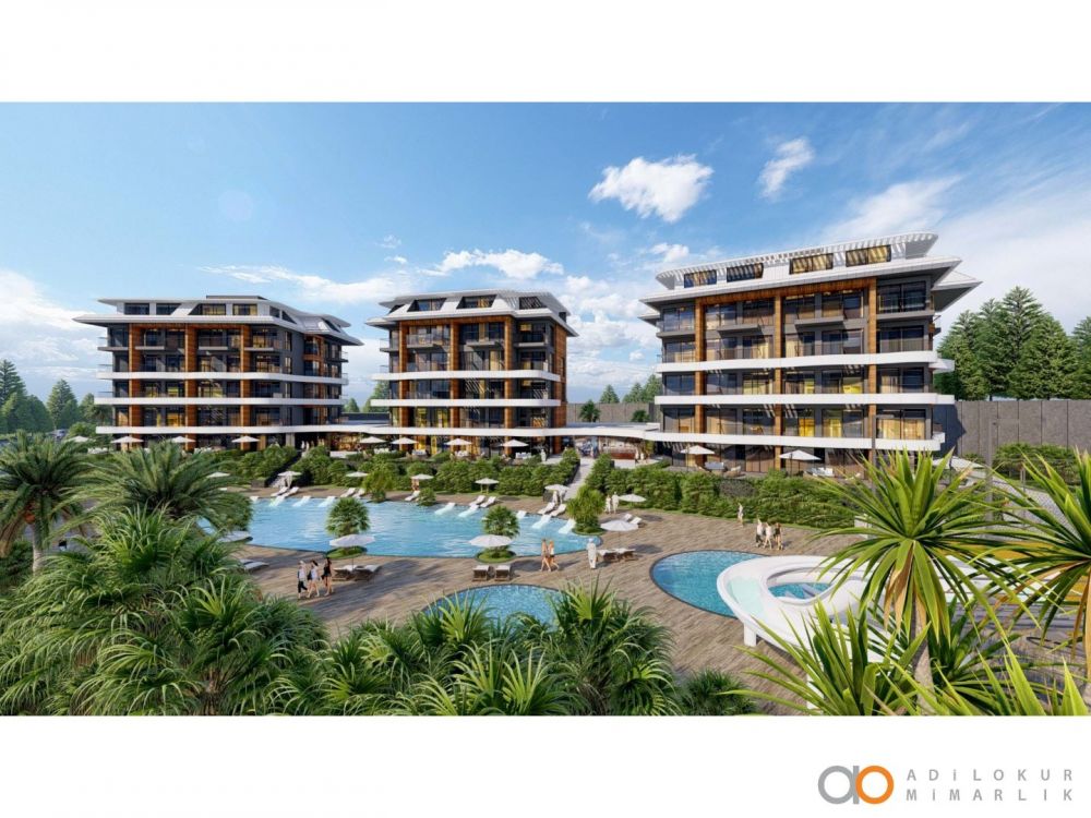 Alanya Kargıcak’ta Lüks Yaşam ve Yatırım Potansiyeli Sunan Modern Konut Projesi