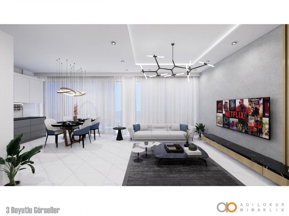 Alanya Kargıcak’ta Lüks Yaşam ve Yatırım Potansiyeli Sunan Modern Konut Projesi