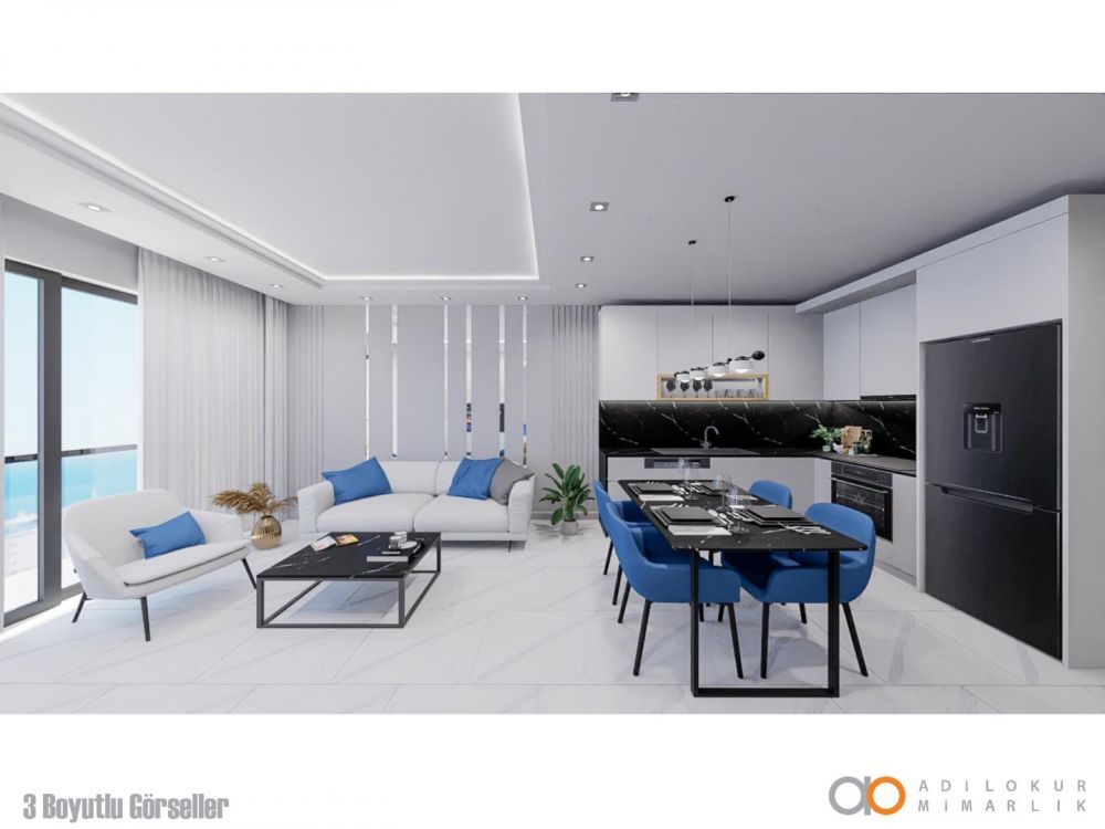 Alanya Kargıcak’ta Lüks Yaşam ve Yatırım Potansiyeli Sunan Modern Konut Projesi